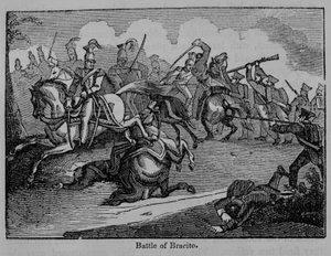 La battaglia di Bracito, illustrazione da 