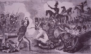 La Battaglia di Churubusco, Guerra messicano-americana
