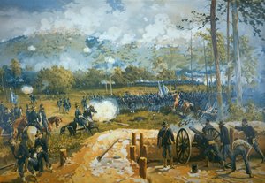 La battaglia di Kenesaw Mountain, 27 giugno 1864 da American School
