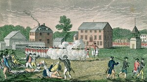 La Battaglia di Lexington, 19 aprile 1775, da 