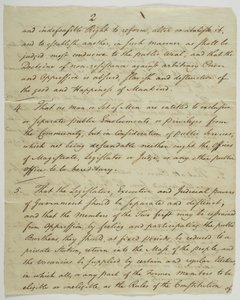 La Carta dei Diritti, copia firmata a Federal Hall, 1789 da American School
