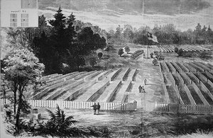 Il Cimitero del Campo di Prigionia di Andersonville da American School