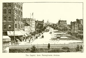 Il Campidoglio, da Pennsylvania Avenue