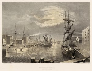 Il porto di Chicago da American School