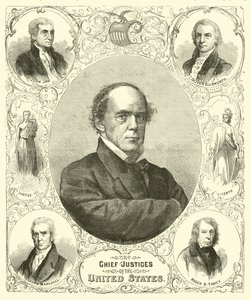 I giudici supremi degli Stati Uniti, agosto 1864