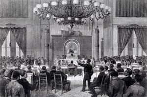 La Convenzione Nazionale dei Colori in Sessione, Nashville, Tennessee, 5-7 aprile 1876, da 