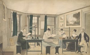 La classe di disegno, 1810-13