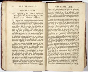 Il Federalista, pubblicato nel 1788 da American School