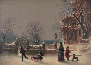 La prima neve, 1877 da American School