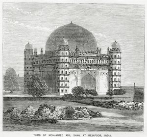 Il Gol Gumbaz, tomba di Mohammed Adil Shah II, costruita nel 1659