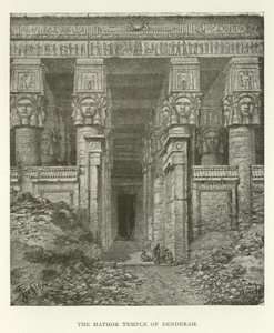Il Tempio di Hathor a Dendera da American School