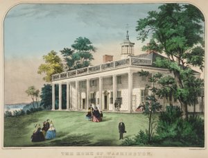 La casa di Washington, Mount Vernon, Va.
