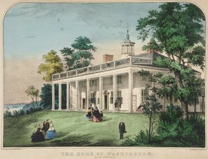 La casa di Washington, Mount Vernon, Virginia