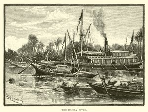 Il fiume Hoogly da American School