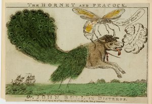 Il Calabrone e il Pavone, o John Bull in difficoltà, 1813