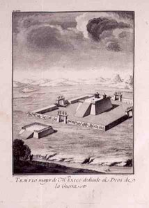 Il Tempio Principale del Messico, dedicato agli Dei della Guerra, da 