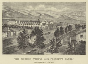Il Tempio Mormone e il Blocco dei Profeti da American School