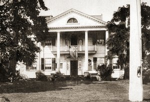 La Morris-Jumel Mansion, New York City, 1915 (intaglio seppia) da American School