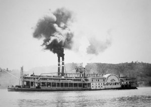 Il molo di New Orleans, c.1870