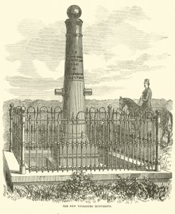 Il nuovo monumento di Vicksburg, luglio 1863 da American School