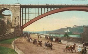 The Speedway, New York, c.1911 da American School