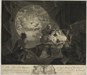 La tempesta della tassa sul tè, o la rivoluzione anglo-americana da American School