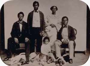 La scena del matrimonio, c.1860 da American School