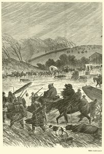 La campagna nel fango, gennaio 1863 da American School