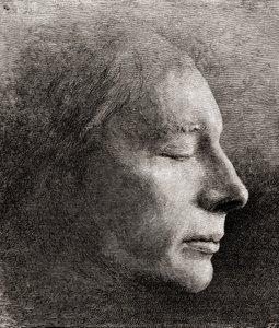 La maschera mortuaria di John Keats, da 
