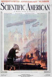 Il sogno realizzato di 75 anni di progresso - in "Scientific American" del 02/10/1920 da American School