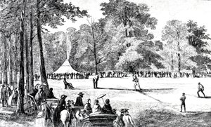 La prima convenzione dei club di baseball, New York, 1857 da American School