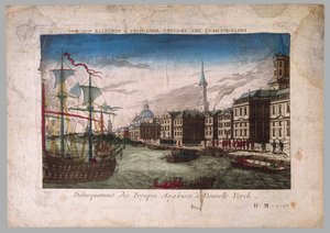 Lo sbarco delle truppe britanniche a New York da American School