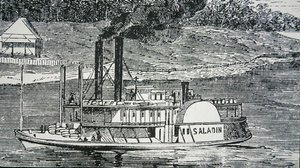 Il battello a ruota laterale 