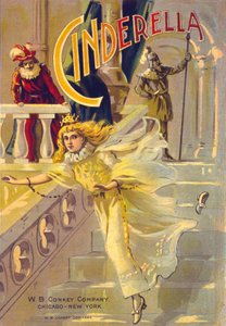 Poster teatrale per Cenerentola da American School