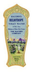 Etichetta Toilet Water, Heliotrope da American School