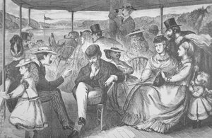 Viaggio sul Battello a Vapore del Fiume Hudson da American School