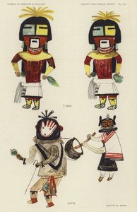 Tumae, Matia (litografia a colori) da American School