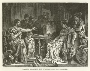 Ulisse racconta i suoi viaggi a Penelope da American School