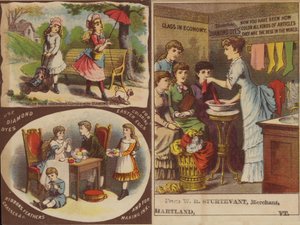 Uso della tintura rossa da American School