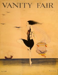 Copertina di Vanity Fair, luglio 1916 da American School