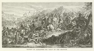 Vittoria di Alessandro Magno al Granico da American School
