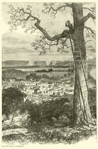Veduta di Chattanooga e dell