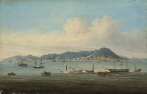 Veduta di Hong Kong, 1850