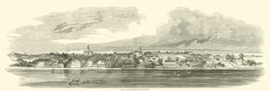 Veduta di Vicksburg dal fiume, giugno 1862 da American School