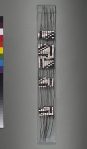 Cintura di Wampum, tribù Irochese o Algonchina americana, possibile XVII secolo