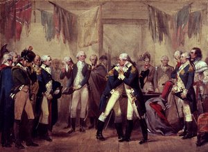Addio di Washington ai suoi ufficiali alla Fraunces Tavern, New York, New York, 4 dicembre