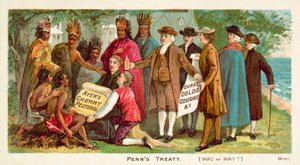Trattato di William Penn con i nativi americani, 1682