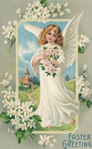 Angelo di Pasqua alato da American School