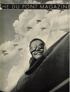 Ali in alto, copertina della rivista DuPont, maggio 1934 da American School