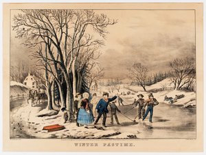Passatempo invernale, c.1800-10 da American School